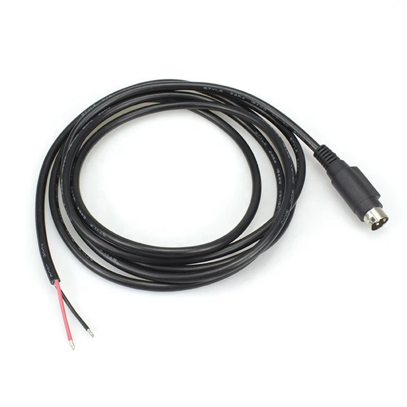 3 Pin Din Male To Open End Power Cable