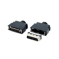 MDR 36 Pin Male Connector dengan Klip