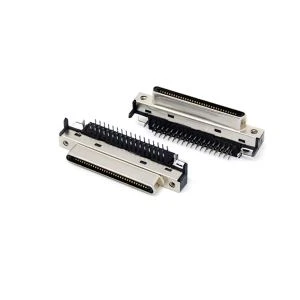 Right Angle VHDCI 68 Female Connector